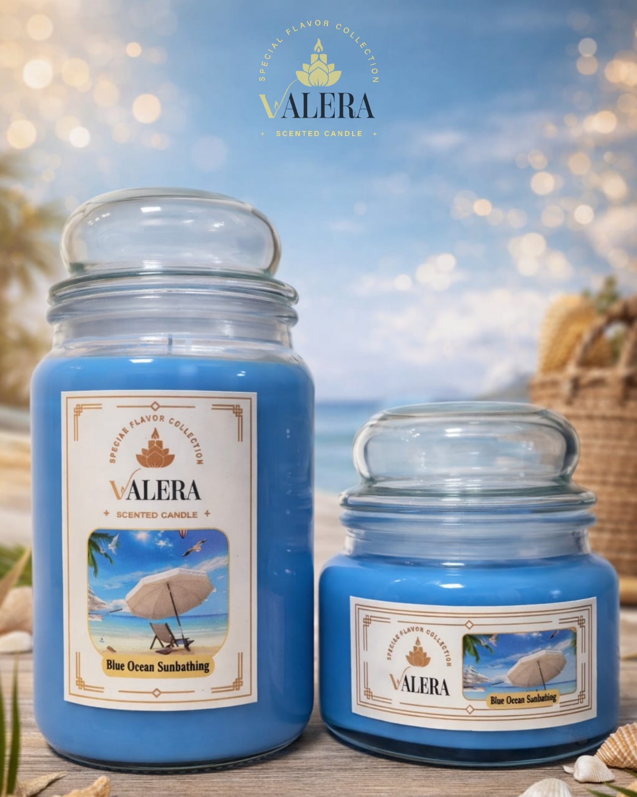 Blue Ocean Sunbathing