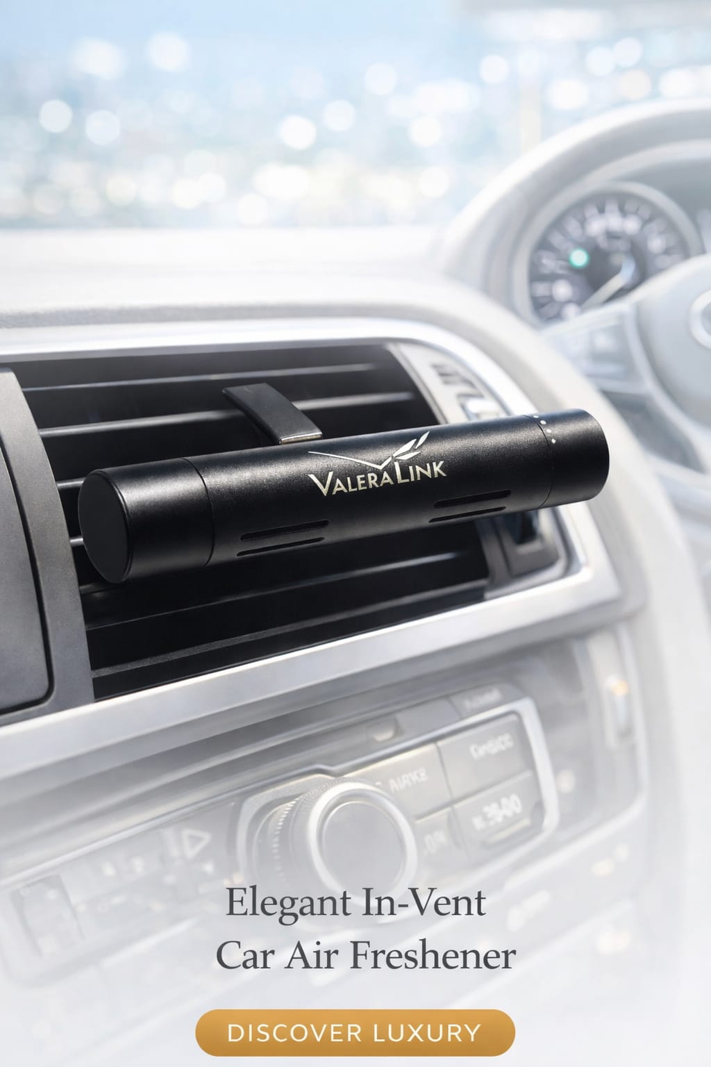 Elegant In-vent Car Air Freshener (Black)